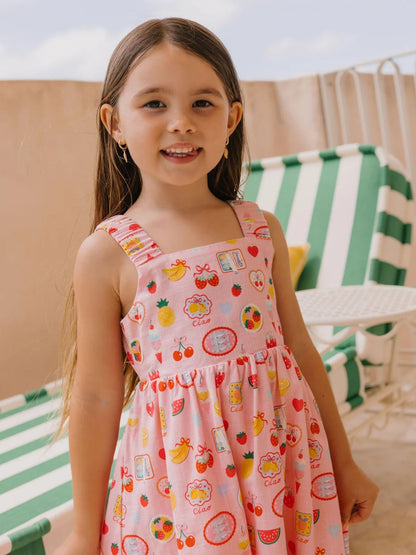 HUXBABY | TIE DRESS | BEACH CLUB PARADISE