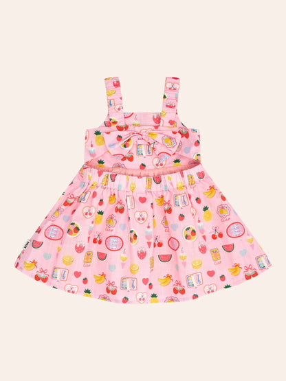 HUXBABY | TIE DRESS | BEACH CLUB PARADISE