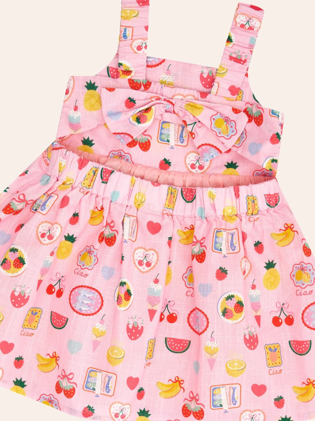 HUXBABY | TIE DRESS | BEACH CLUB PARADISE