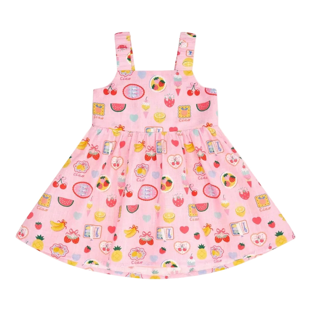 HUXBABY | TIE DRESS | BEACH CLUB PARADISE