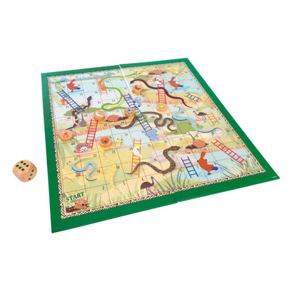 AUSSIE ANIMALS SNAKES AND LADDERS