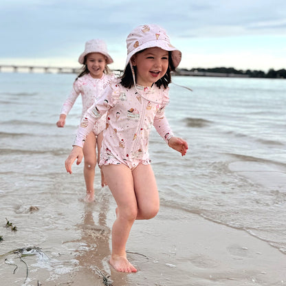 SNUGGLE HUNNY FRILL SWIMSUIT | ICE CREAMS