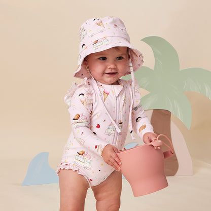 SNUGGLE HUNNY SWIM BUCKET HAT | ICE CREAMS