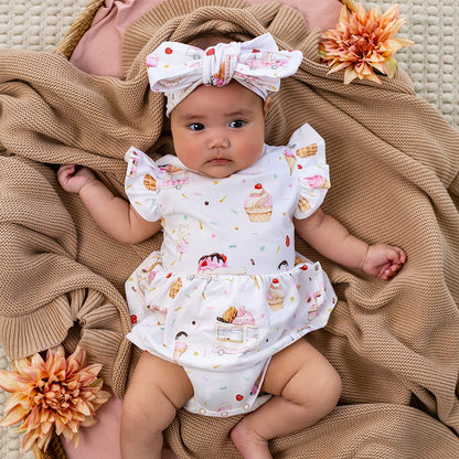 SNUGGLE HUNNY | SHORT SLEEVE DRESS | ICE CREAMS