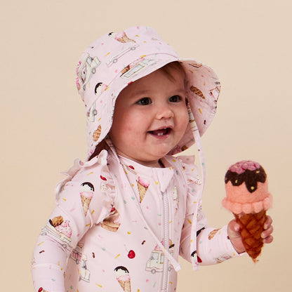 SNUGGLE HUNNY SWIM BUCKET HAT | ICE CREAMS