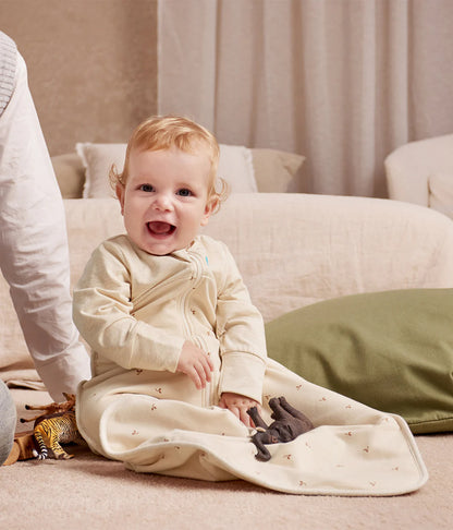 LOVE TO DREAM LONG SLEEVE SLEEPING BAG 1.5 TOG | OATMEAL TWIGS