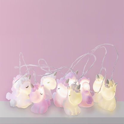 Discovery Zone Illuminate String Lights - Unicorn Fantasy Multi-Coloured