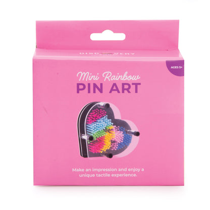 DISCOVERY ZONE MINI RAINBOW PIN ART
