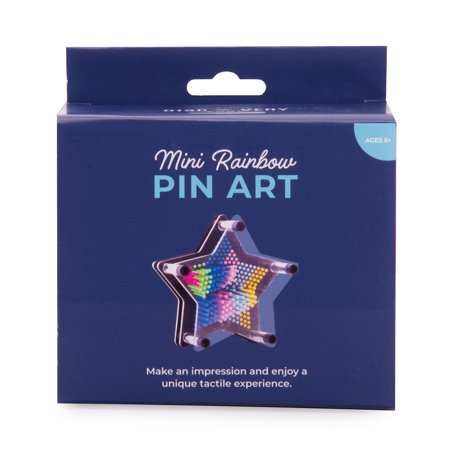DISCOVERY ZONE MINI RAINBOW PIN ART