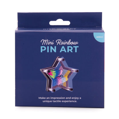 DISCOVERY ZONE MINI RAINBOW PIN ART