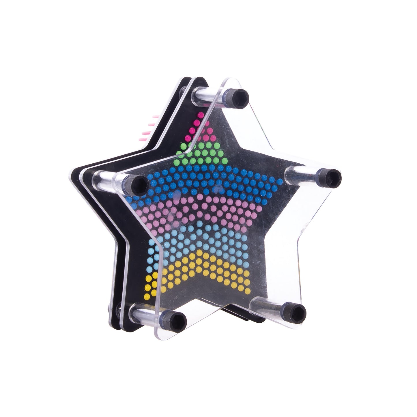 DISCOVERY ZONE MINI RAINBOW PIN ART