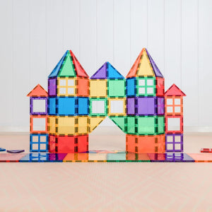 Connetix Tiles - 60 Piece Starter Pack - Rainbow
