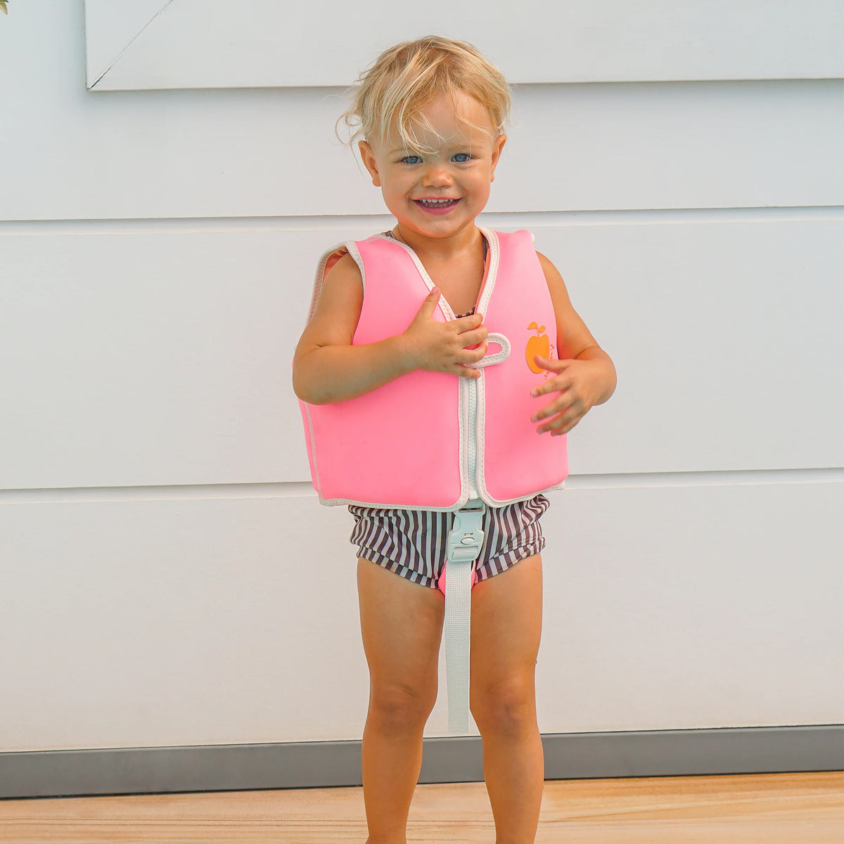 SUNNYLIFE | KIDS SWIM VEST | POPPY THE PEACH