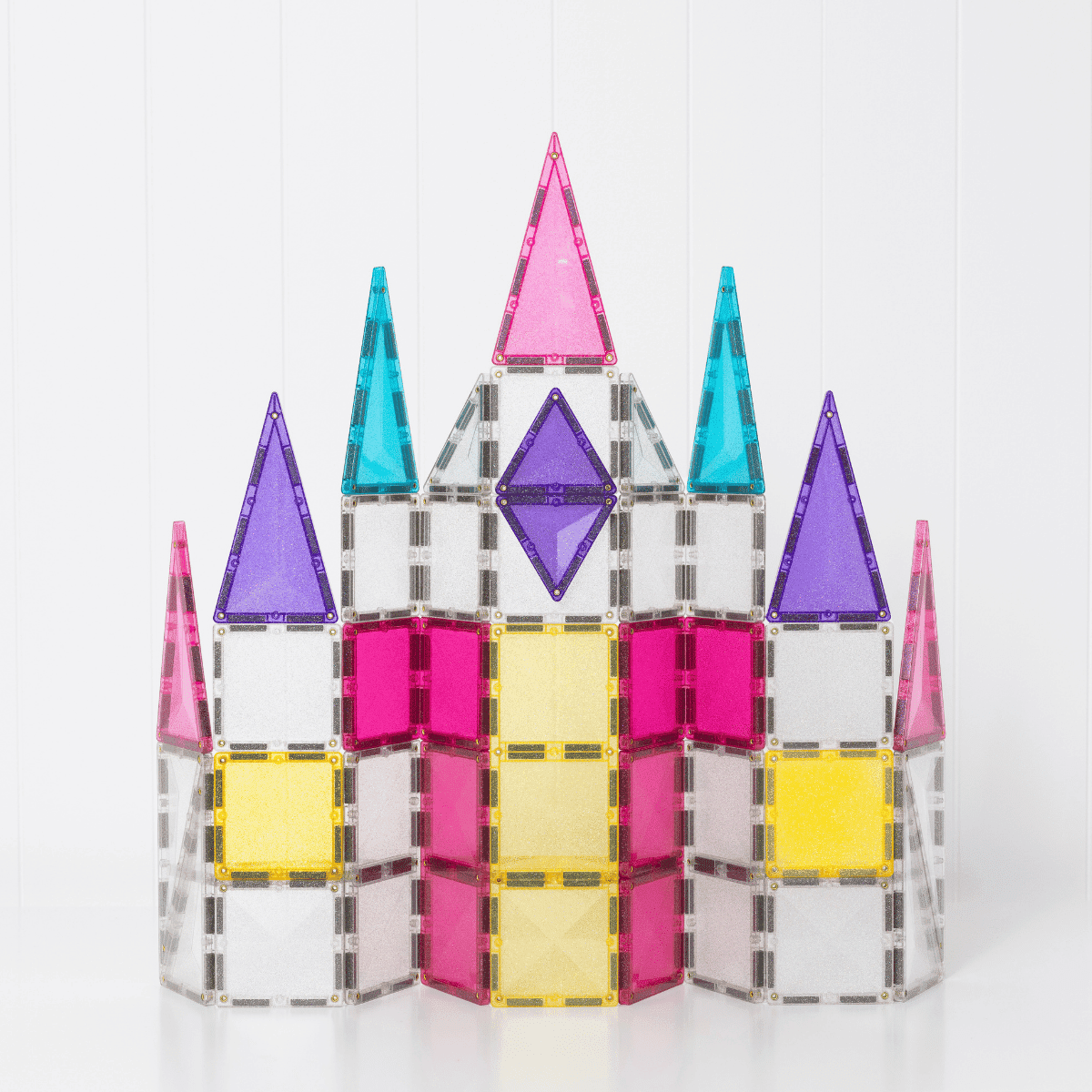 Connetix Tiles - 56 Piece Glitter Unicorn Pack