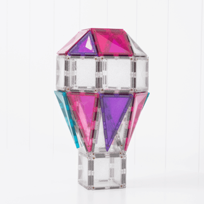 Connetix Tiles - 56 Piece Glitter Unicorn Pack