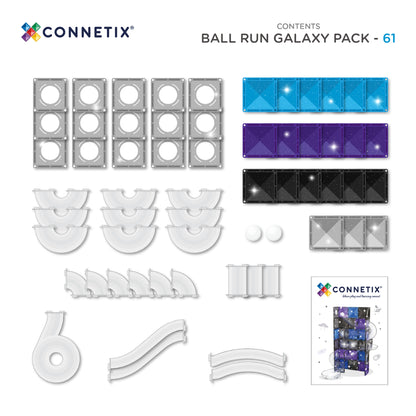 CONNETIX | BALL RUN GALAXY PACK | 61 PIECE