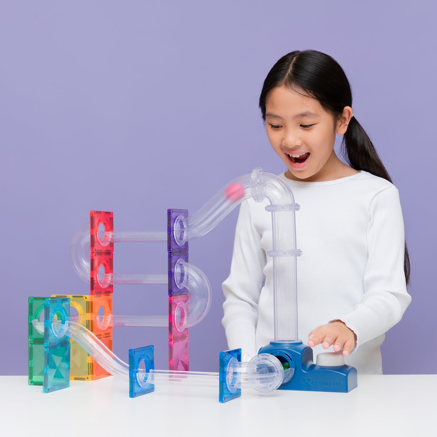 CONNETIX | BALL RUN LAUNCHER | 47 PIECE
