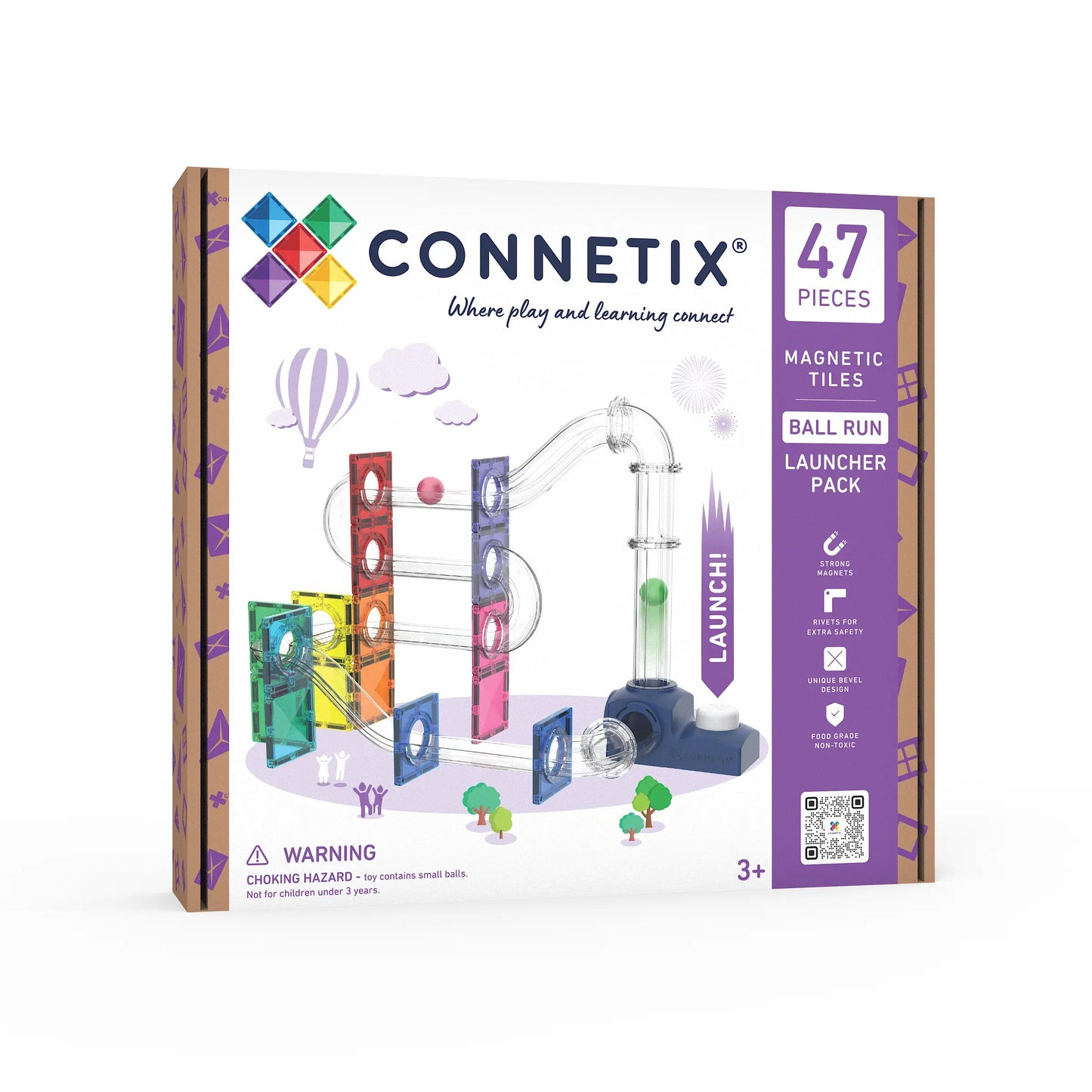 CONNETIX | BALL RUN LAUNCHER | 47 PIECE