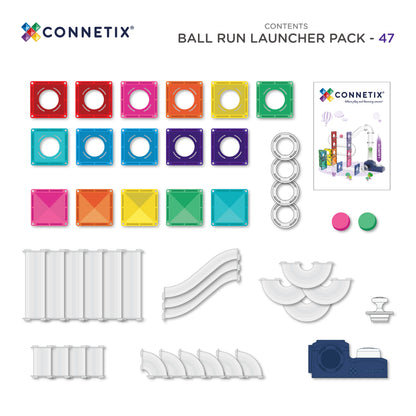 CONNETIX | BALL RUN LAUNCHER | 47 PIECE