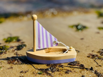 Wooden Toy Sailboat