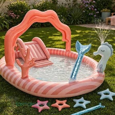SWIM ESSENTIALS | INFLATABLE ADVENTURE POOL | MERMAZING