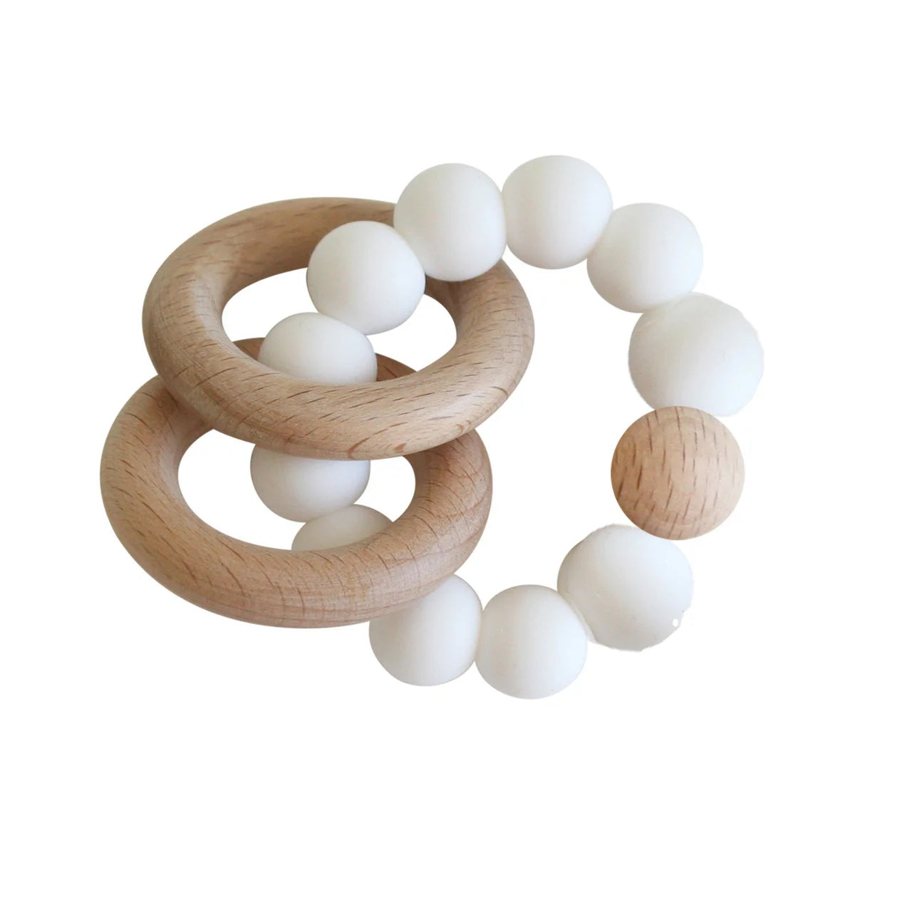 ALIMROSE BEECHWOOD TEETHER RING