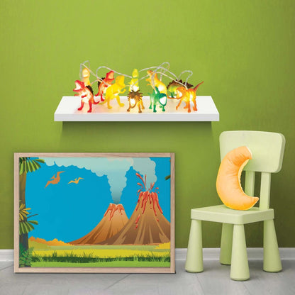 Discovery Zone Illuminate String Lights - Dinosaurs