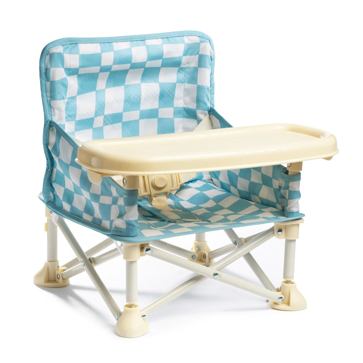 Izimini Baby Chair - Harper Blue Check