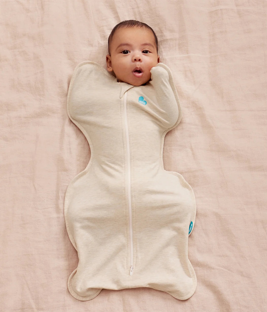 LOVE TO DREAM SWADDLE UP SLEEPING BAG 1.0 TOG | OATMEAL