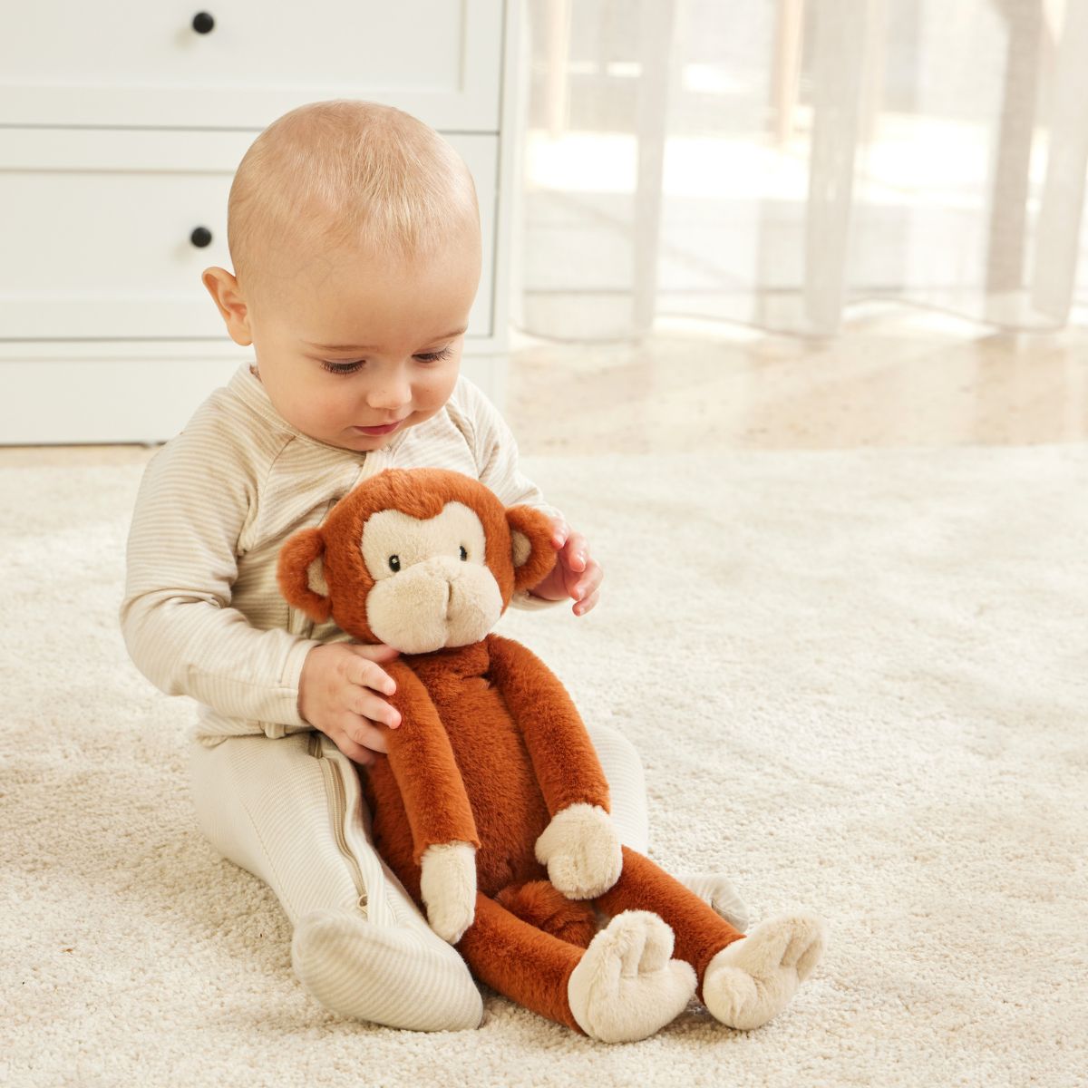 JIGGLE AND GIGGLE SOFT TOY | GIGI MONKEY