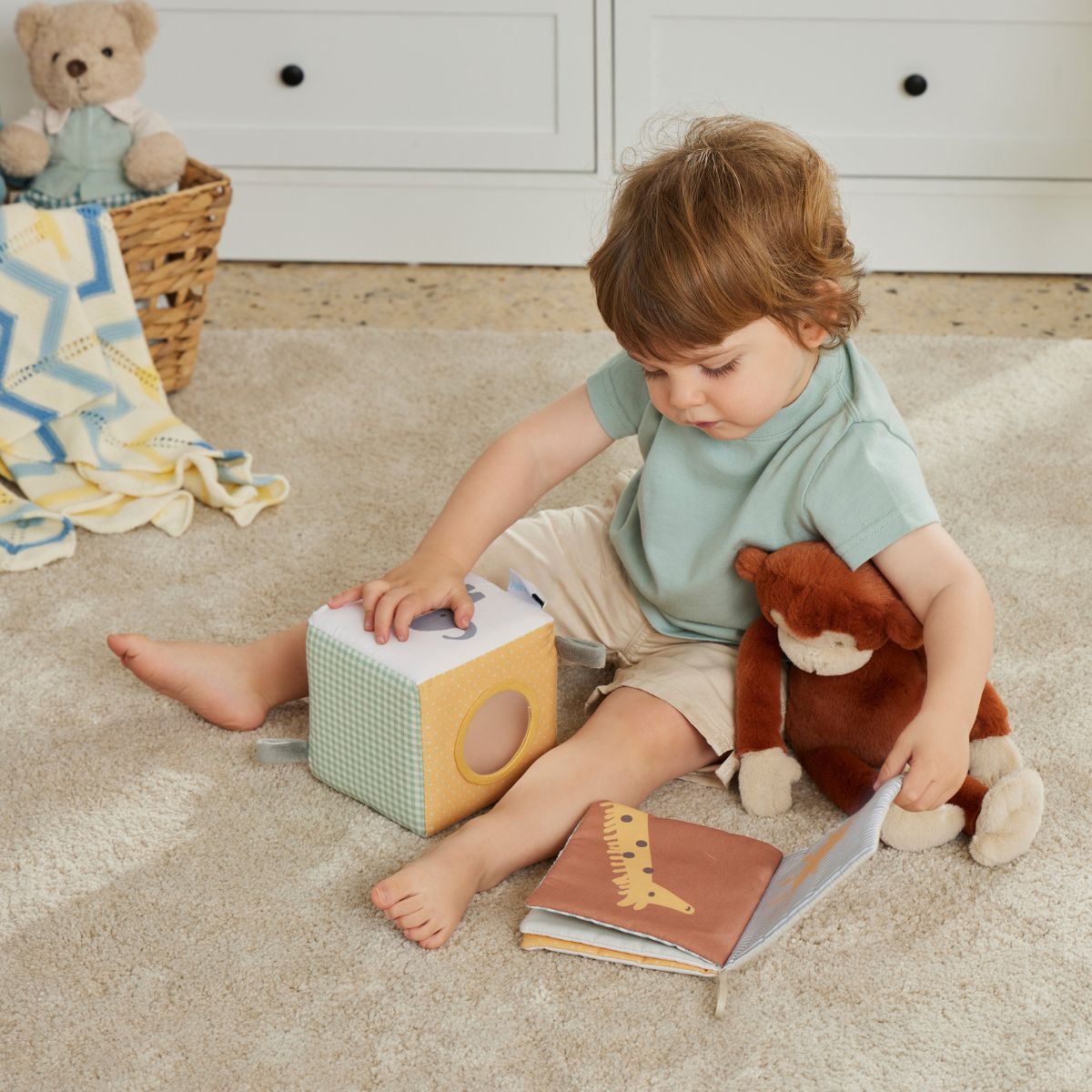 JIGGLE AND GIGGLE SOFT TOY | GIGI MONKEY