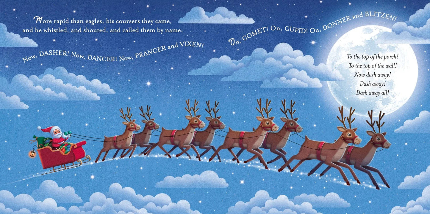 KIDS BOARD BOOK | THE NIGHT BEFORE CHRISTMAS