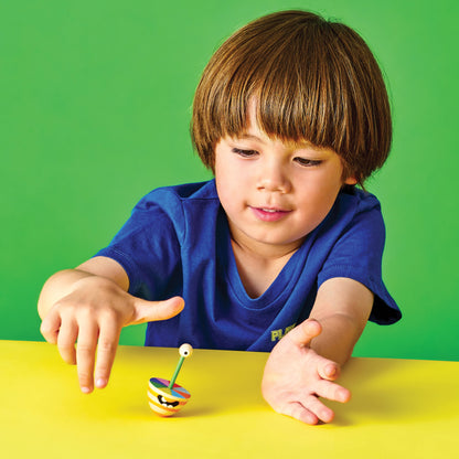 KIKKERLAND DIZZY MONSTER SPINNING TOP