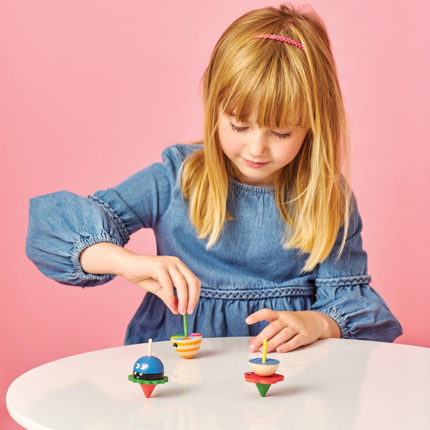 KIKKERLAND DIZZY MONSTER SPINNING TOP