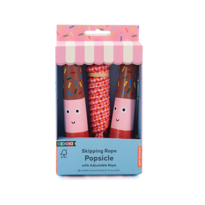 Kikkerland Kidoki Popsicle Skipping Rope Multi-Coloured