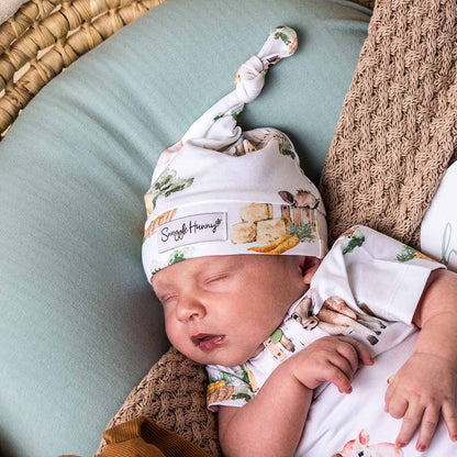 SNUGGLE HUNNY | BEANIE ORGANIC COTTON | FARM
