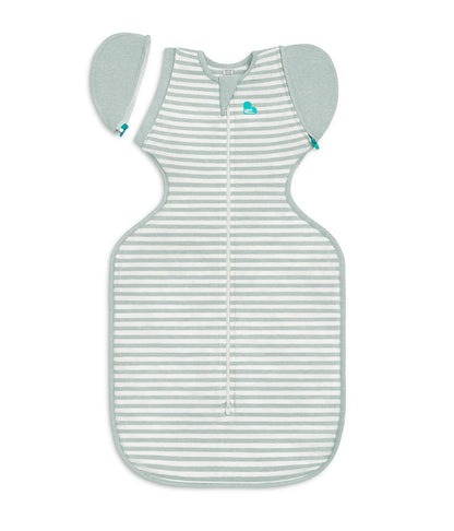 LOVE TO DREAM SWADDLE UP TRANSITION BAG 0.2 TOG | OLIVE STRIPE