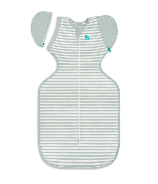 LOVE TO DREAM SWADDLE UP TRANSITION BAG 0.2 TOG | OLIVE STRIPE