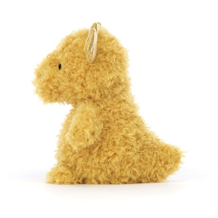 Jellycat Little Dragon Gold and Glitter