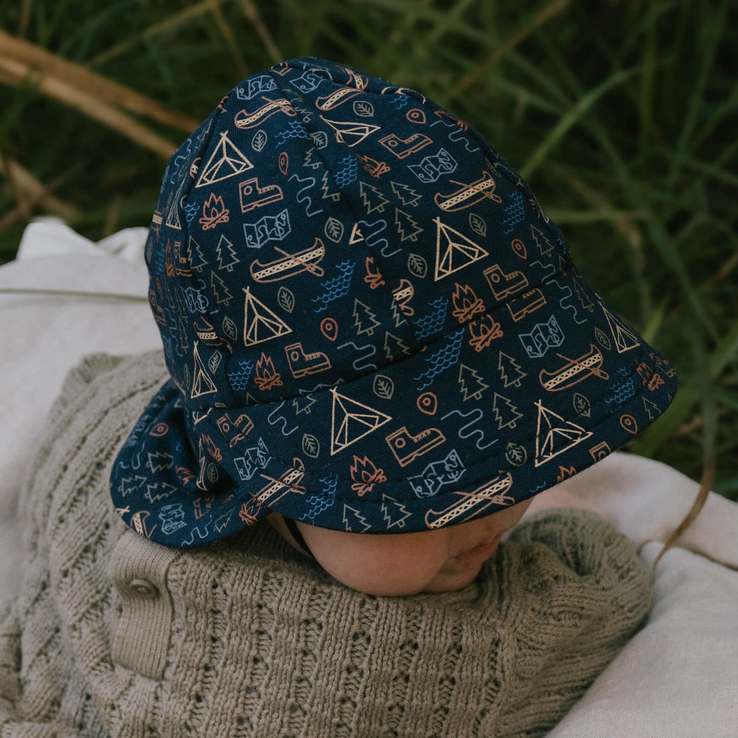 BEDHEAD BABY LEGIONNAIRE FLAP SUNHAT | CAMPER