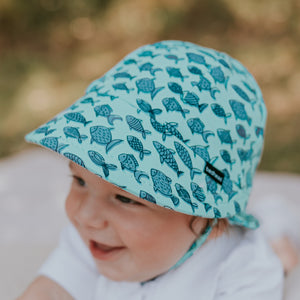 Bedhead Legionnaire Flap Sunhat - Fish