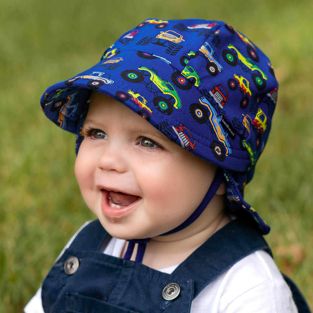 BEDHEAD BABY LEGIONNAIRE FLAP SUNHAT | MONSTERTRUCK
