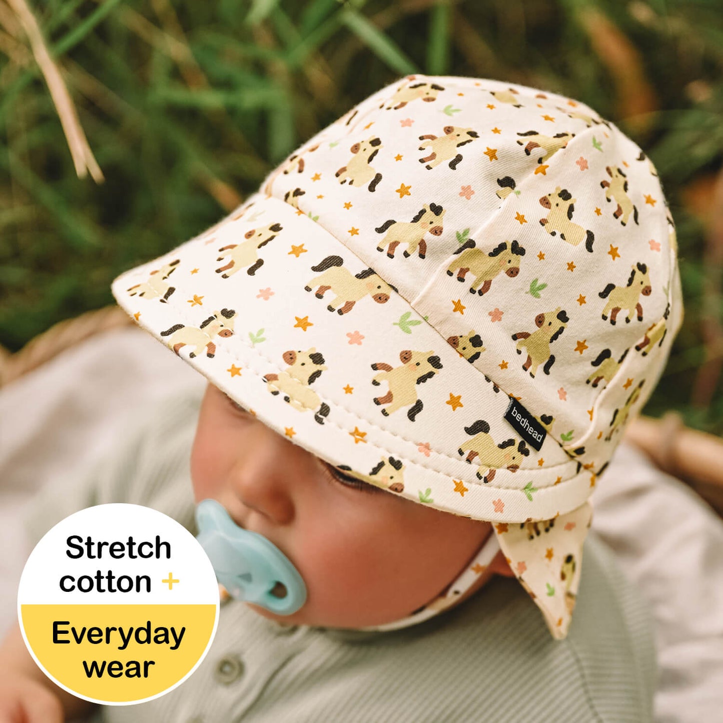 BEDHEAD BABY LEGIONNAIRE FLAP SUNHAT | PONY