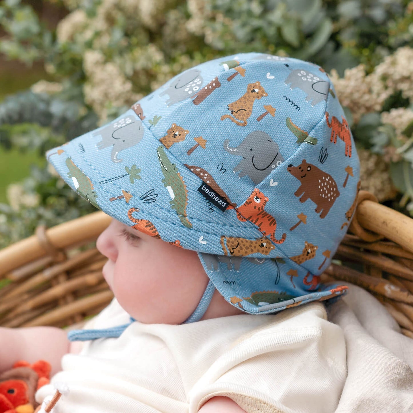 BEDHEAD BABY LEGIONNAIRE FLAP SUNHAT | SAFARI