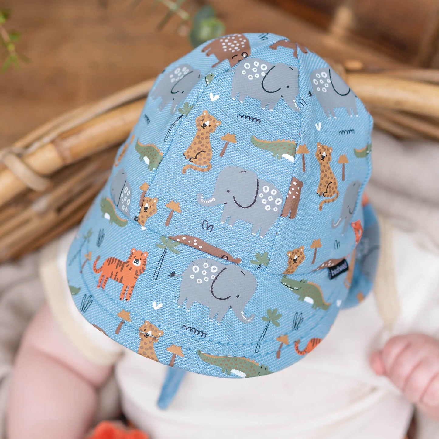 BEDHEAD BABY LEGIONNAIRE FLAP SUNHAT | SAFARI