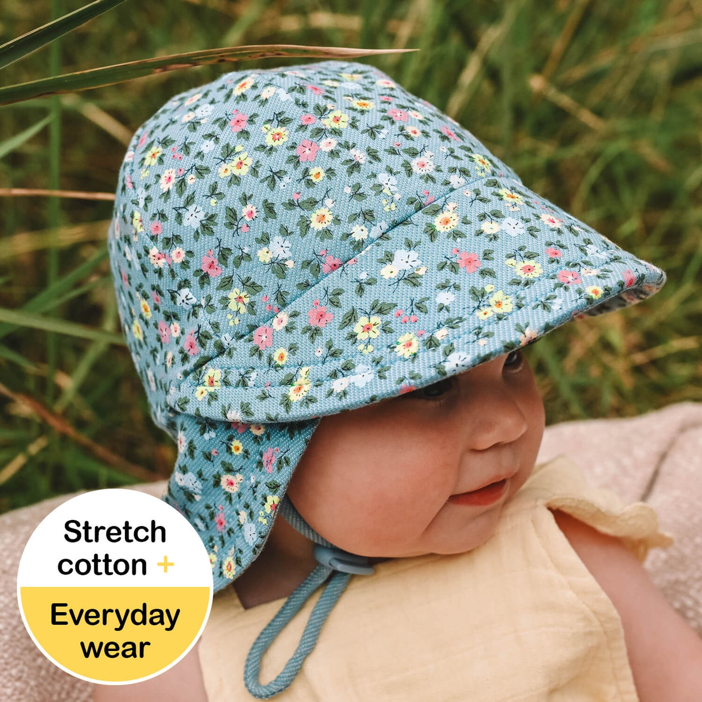 BEDHEAD BABY LEGIONNAIRE FLAP SUNHAT | HEIDI