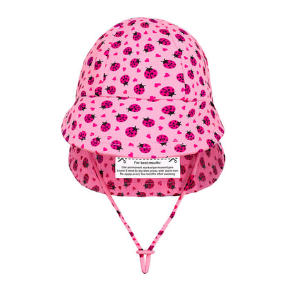 BEDHEAD BABY LEGIONNAIRE FLAP SUNHAT | LADYBUG