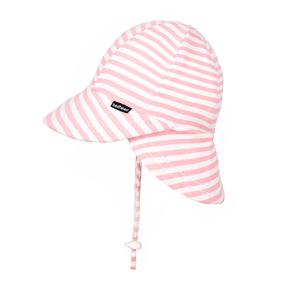 Bedhead Legionnaire Flap Sunhat - Pink Stripe