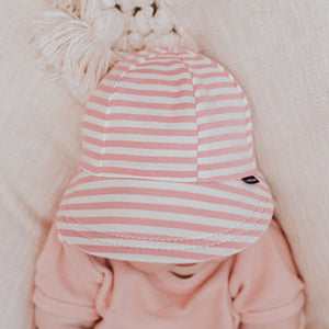 Bedhead Legionnaire Flap Sunhat - Pink Stripe