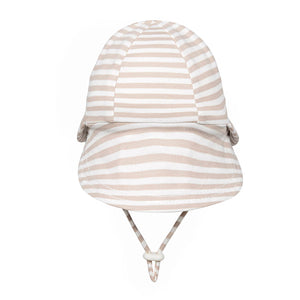 Bedhead Legionnaire Flap Sunhat - Natural Stripe